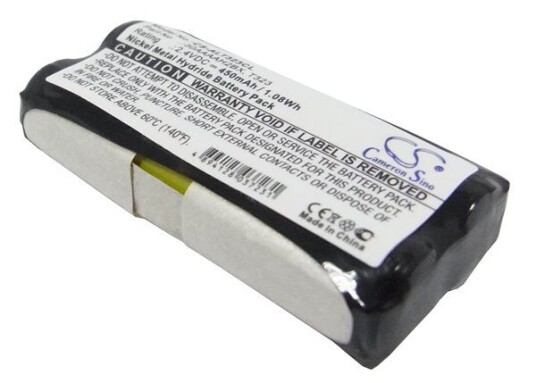 AEG D10 batteri (450 mAh 2.4 V) AEG D10 batteri (450 mAh 2.4 V)