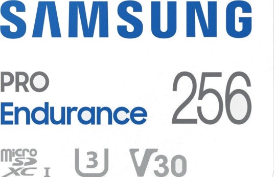 Samsung PRO Endurance MB-MJ256KA - Flashminnekort (microSDXC til SD-adapter inkludert) - 256 GB - Video Class V30 / UHS-I U3 / Class10 - microSDXC ...