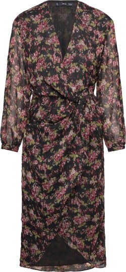 Mango | Knot Print Dress | XS Mango | Knot Print Dress | XS