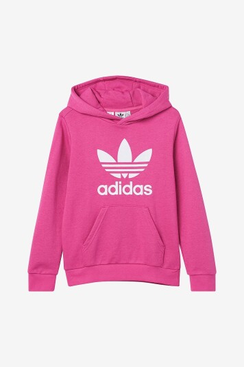 Adidas Originals Hettegenser Trefoil Hoodie Lilla