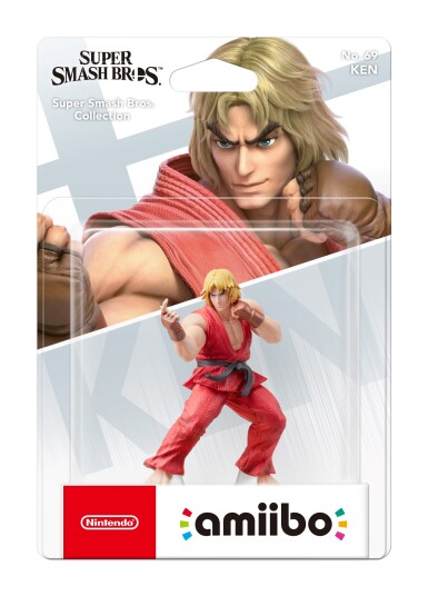 Nintendo Amiibo Ken Figur fra Super Smash Bros. Series