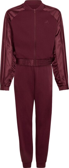 Adidas Performance Joggedress Satin Maroon Adidas Performance 6 år (116) Joggedress Bordeaux