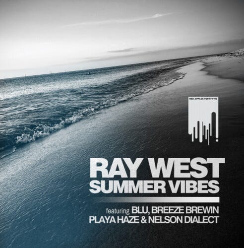 Ray Featuring Blu & Breeze West Summer Vibes LP/Vinyl