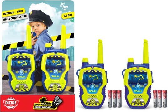 Dickie Toys Politi Walkietalkie