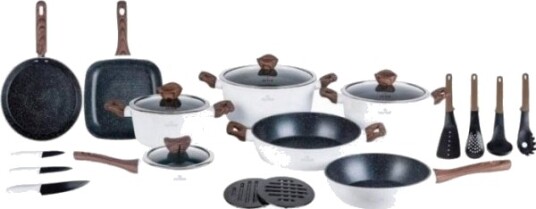 Zilner Gryter Med Marmorbelegg 21 El. Zilner Hvit Lilly Zl 8543