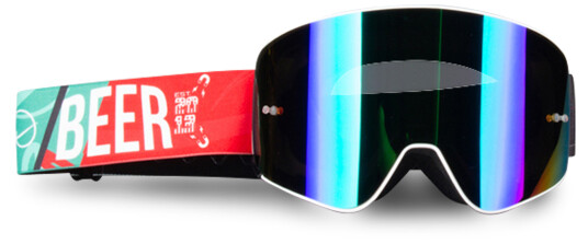 Raven Crossbriller  Edge Magnetic Beer Grønn Speil