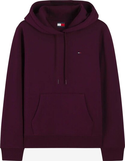 Tommy Jeans Tjw Reg S Flag Hoodie - CALYPSO BERRY - XXS Tommy Jeans Tjw Reg S Flag Hoodie - CALYPSO BERRY - XXS