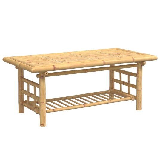 Salongbord 110x55x45 cm bambus 368046