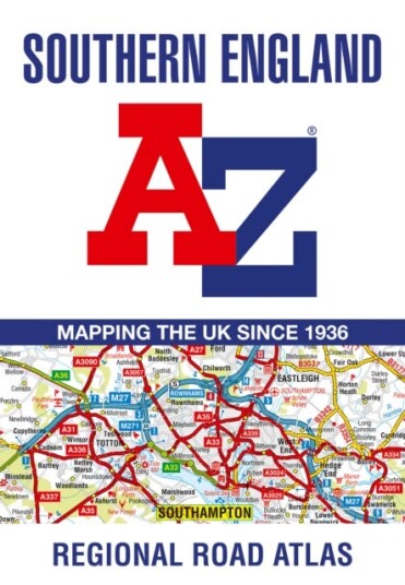 Southern England A-Z Road Atlas Av A-Z Maps