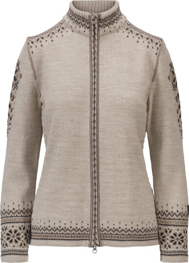 Dale Of Norway Women's 140th Anniversary Jacket Sand/Coffee/Mountain Stone XL