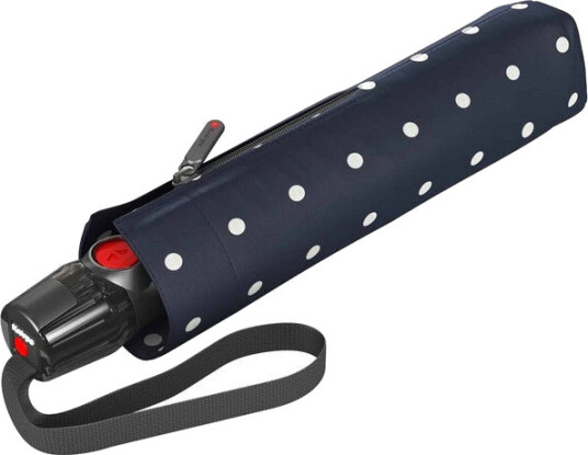 Knirps Duomatic T.200 Paraply med automatisk åpning og lukking Kelly dark navy UV Knirps Duomatic T.200 Paraply med automatisk åpning og lukking Kelly dark navy UV