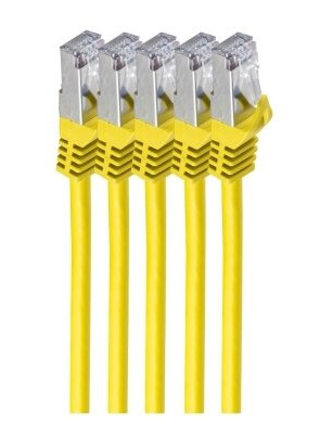 Shiverpeaks Bs75512-Y-Set5. Kabellengde: 2 M Kabelstandard: Cat.7 Råkabel Kabelskjermin S/Ftp S-Stp Tilkobling 1: Rj-45 Tilkobling 2: Rj-45 Kontakt Kjønn: Hann/Han Belegg Av Koblingskontakter: Gull Bs75512-Y-Set5