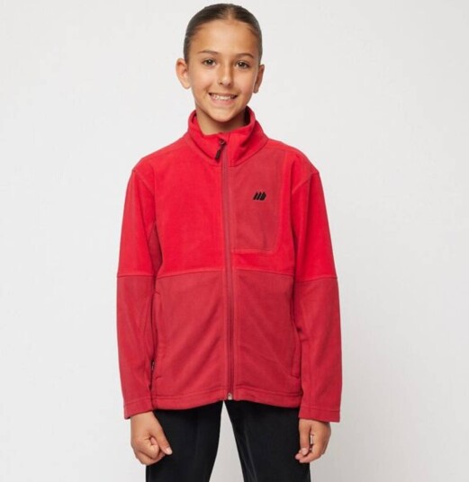 Skogstad Troms Fleece jakke Wine Red (152 / 12 år)