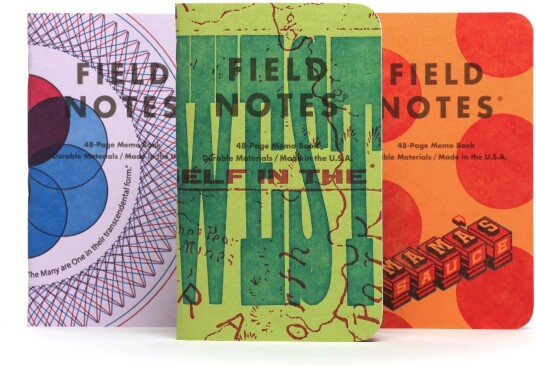 Field Notes United States Of Letterpress Memo Pack A 3-Pakk