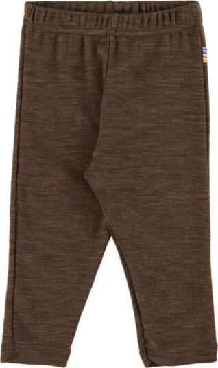 Joha Leggings Ull/Silke Mørkebrun Joha 40 Leggings