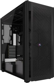 Corsair iCUE Link 9000D RGB Super Tower Stål og Herdet Glass - Sort
