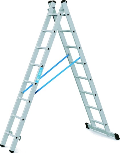Zarges Combimaster Plus X Kombistige 2-delt 4.11 m, Stiger & stillaser