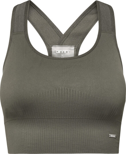 aim´n High Support Ribbed Bra   Khaki green   XS
