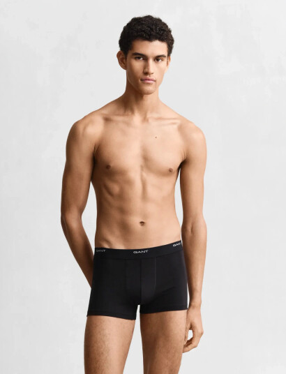 GANT Core Trunk 3-Pack - Black - XXL GANT Core Trunk 3-Pack - Black - XXL