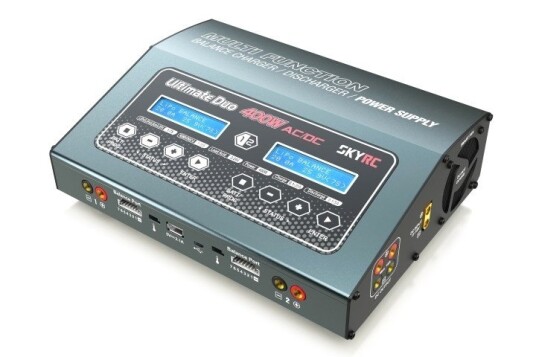 SkyRC D400 Duo 400W AC/DC Computerlader SkyRC D400 Duo 400W AC/DC Computerlader