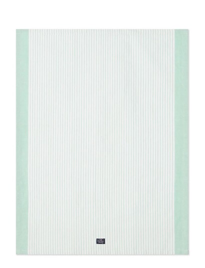 Lexington Home Striped Linen/Cotton Kitchen Towel - Green - 50X70 Lexington Home Striped Linen/Cotton Kitchen Towel - Green - 50X70