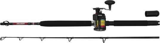 Penn Warfare Boat Linecounter Combo Havfiskesett 2 Delt 6" 30lbs