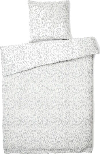 compliments Blossom Bed Linen   White   140X220/60X63CM