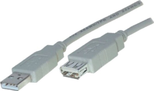 Shiverpeaks Bs77122 1,8 M Usb A Usb A Usb 2.0 Grå