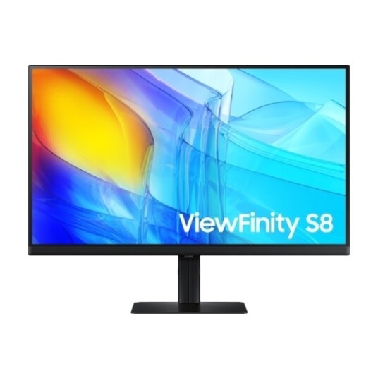 Samsung ViewFinity S8 27" 4K UHD-skjerm 3840x2160 IPS med ergonomisk komfort Samsung ViewFinity S8 27" 4K UHD-skjerm 3840x2160 IPS med ergonomisk komfort