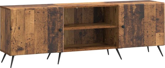TV skap Gammelt tre 150 x 31 x 50 cm Konstruert tre TV skap Gammelt tre 150 x 31 x 50 cm Konstruert tre