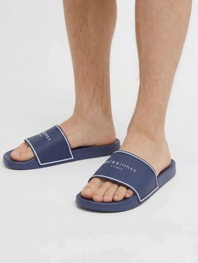 Jack & Jones Jfwartillery Moulded Slider Sn   Navy   40