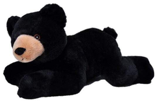 Wild Republic Ecokins Kosedyr   30 cm   Svart Bj??rn