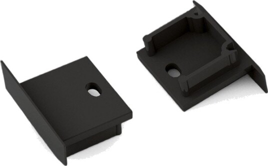 Topmet 1 stk. Endestykke SMART IN16 BC3 Med hull svart Topmet 1 stk. Endestykke SMART IN16 BC3 Med hull svart