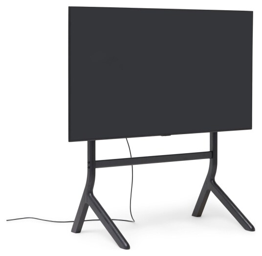 Pedestal Hopper TV-Stativ til 40-70", Black Oak Unoliving Pedestal Hopper TV-Stativ til 40-70", Black Oak Unoliving