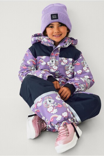 Ellos Collection Vinter overall Snowey Lilla