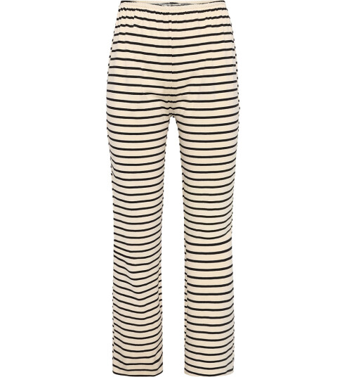 Grunt Bukser GRBina Off White/Svart 16 år 176 Bukser bomull Hvit