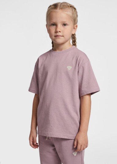 Hummel Junior loose t shirt bee Rosa 110/116 Hummel Junior loose t shirt bee Rosa 110/116