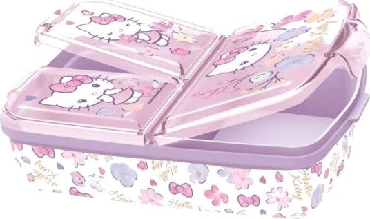 Hello Kitty Matboks Med 3 Rom Praktisk Lunsjboks For Barn