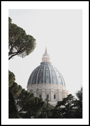 Saint Peter"s Church Rome Plakat Plakat / 100x150cm