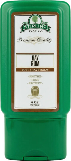 Stirling Soap Co. Post-Shave balm etterbarberingskrem Bay Rum 118ml Stirling Soap Co. Post-Shave balm etterbarberingskrem Bay Rum 118ml