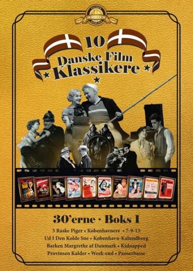 10 Danske Film Klassikere: Boks 1 - 30-tallet (DVD)