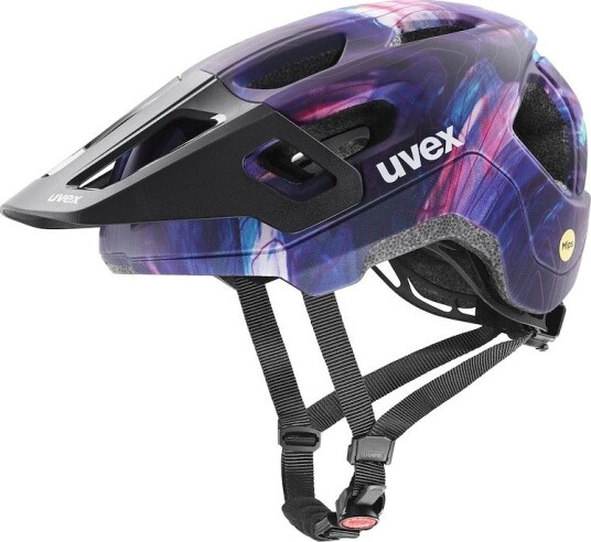 uvex React junior MIPS sykkelhjelm galaxy black matt