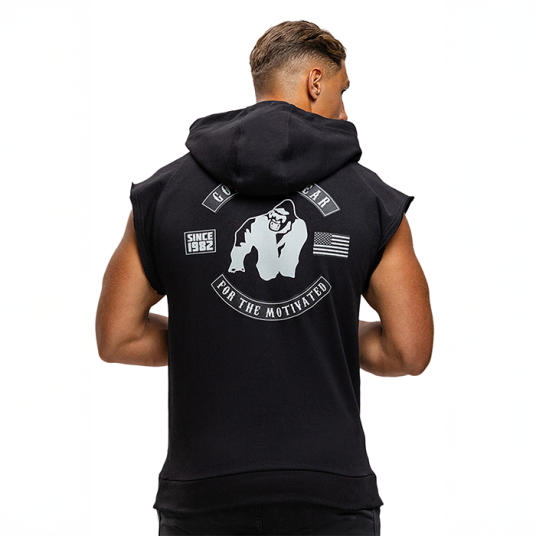 Huntley Ermeløs Hoodie Sort Svart XX large Huntley Ermeløs Hoodie Sort Svart XX large