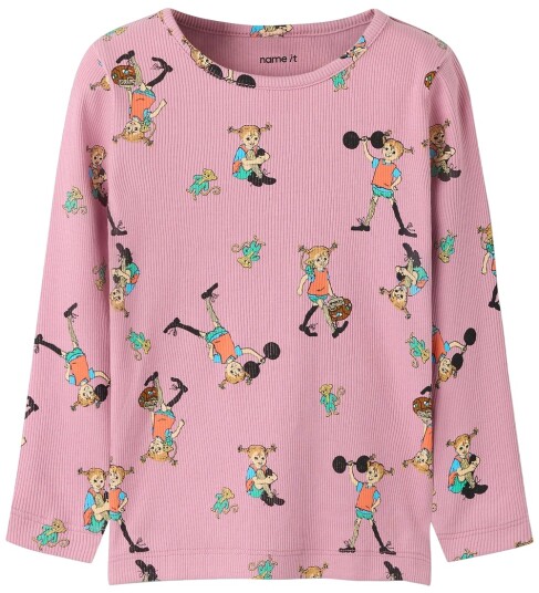 Name It Genser NmfAra Pippi Slim Syrin Name It 1½ år (86) Genser Rosa