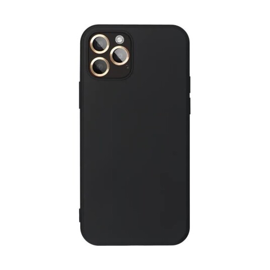 OEM Silikonetui for iPhone 17 Pro Svart