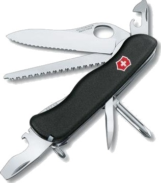 Victorinox Trailmaster Klappkniv med 12 Verktøy i Sort Polyamid
