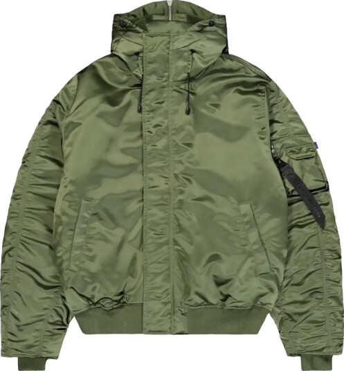 Alpha Industries Herre Jakker Grønn L,
