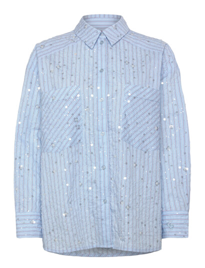 crās Elliecras Shirt Blue 38 crās Elliecras Shirt Blue 38