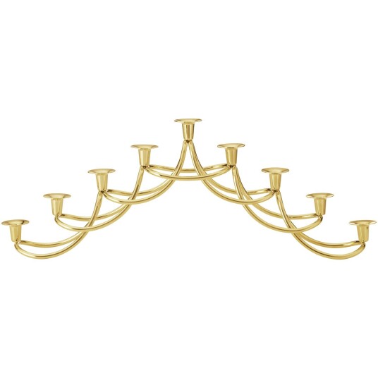 Georg Jensen Harmony Menorah 18K Gullbelagt Lysestake