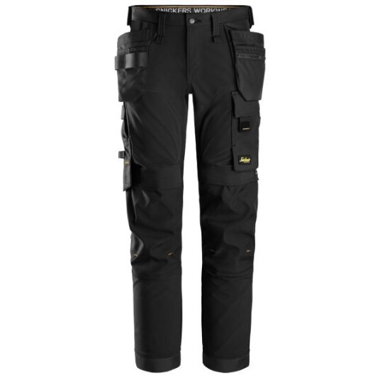 Snickers Workwear 6275-0404 AllroundWork Arbeidsbukse stretch, svart Svart